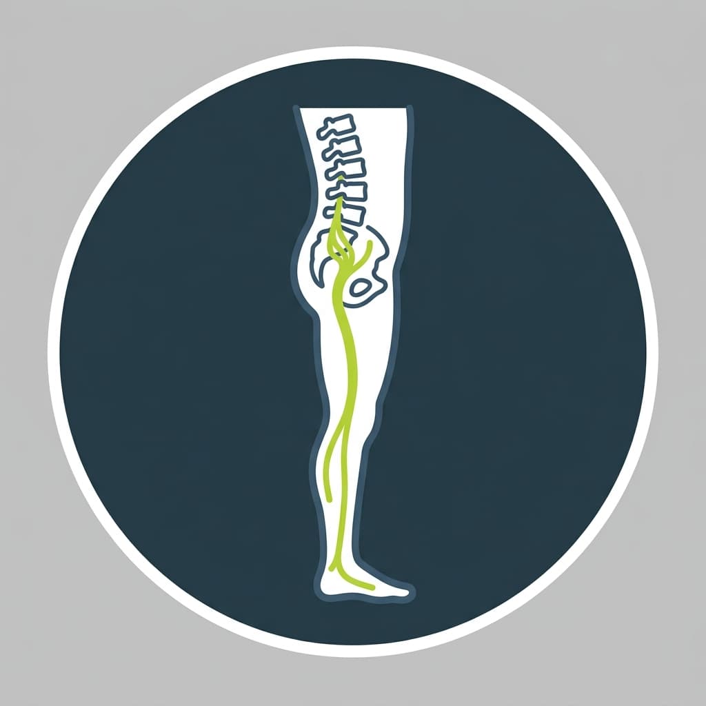 Sciatica clinical icon