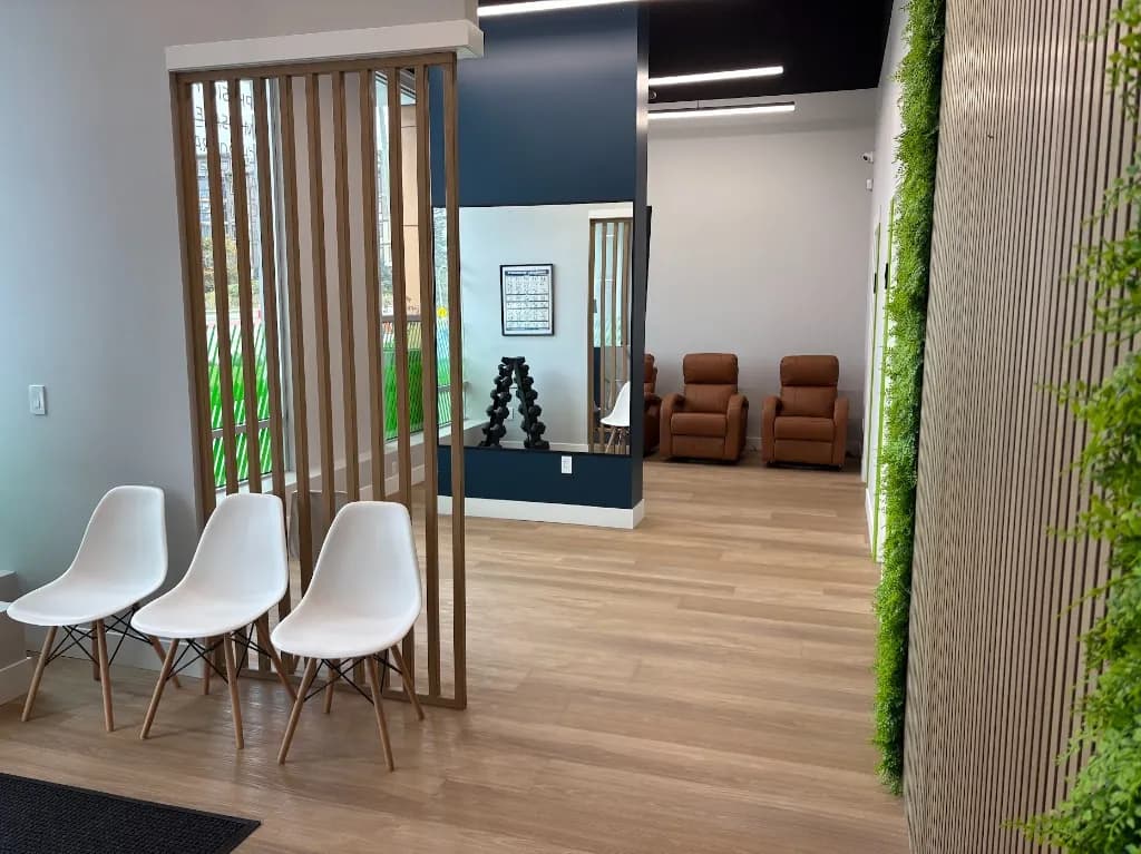 Revive Rehab Langley Willoughby Bright Lobby Seating & Waiting Area