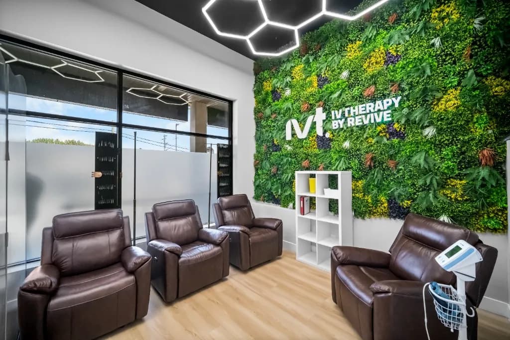 Revive Rehab Surrey Chimney Hill Living Plant Wall & IV Lounge