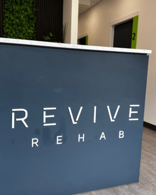 Welcoming front desk team at Revive Rehab
