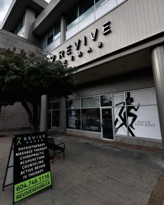 entrance to Revive Rehab in Abbotsford